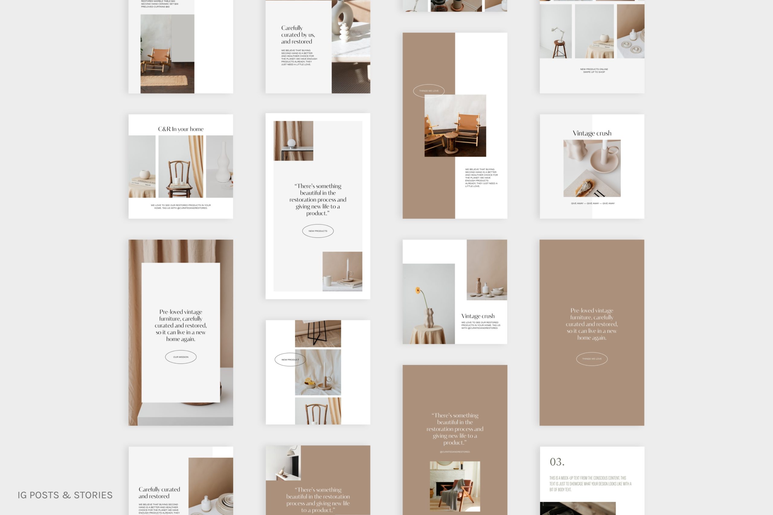 Social Pack – April – Interior Furniture Design