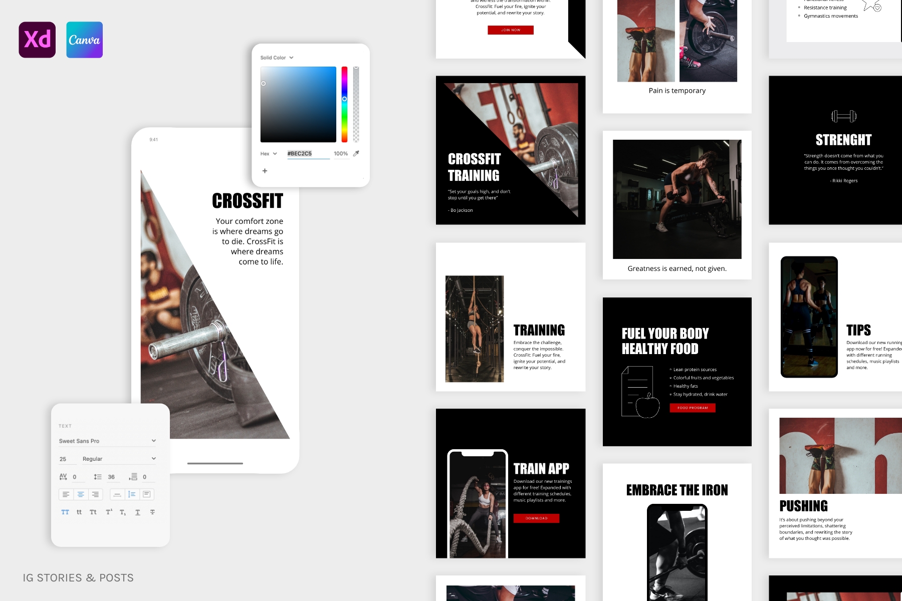 Social Pack – Blade – CrossFit Fitness Gym